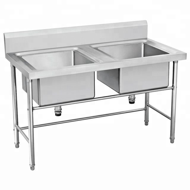 Jual kitchen Sink Stainless Double Bowl