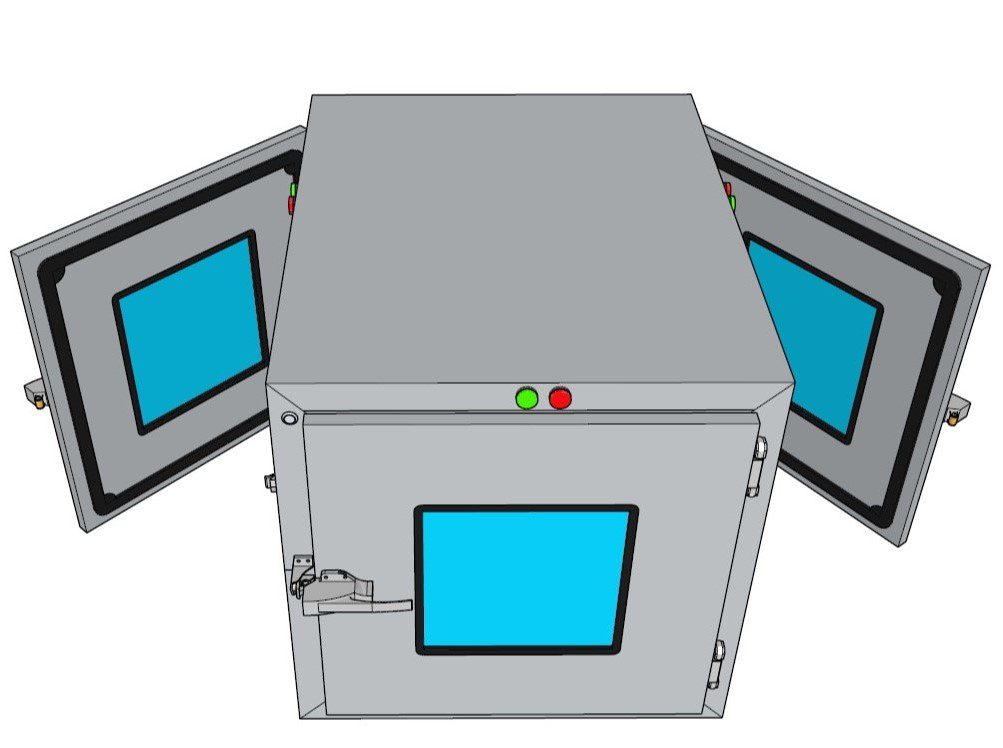 Jual Static Pass Box PassSteel T Shape