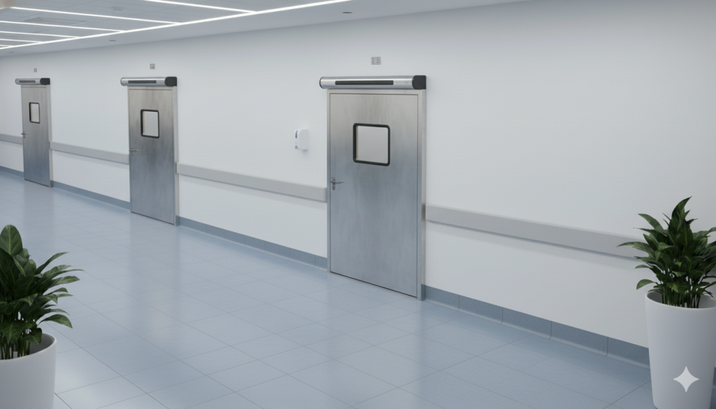 Jual hermetic swing door - pusat clean room