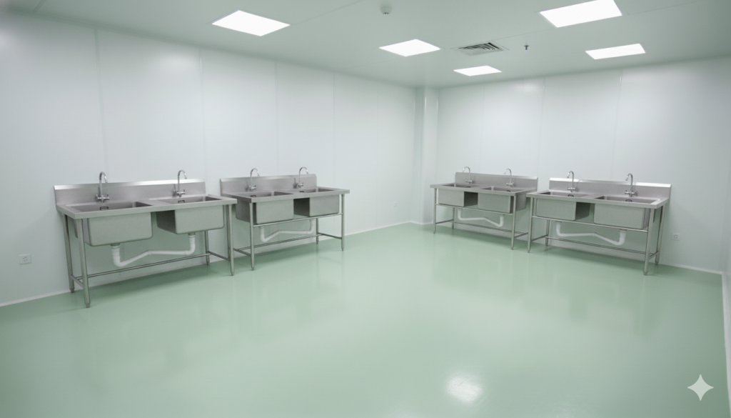Jual Standard Sink Table - Pusat Clean Room