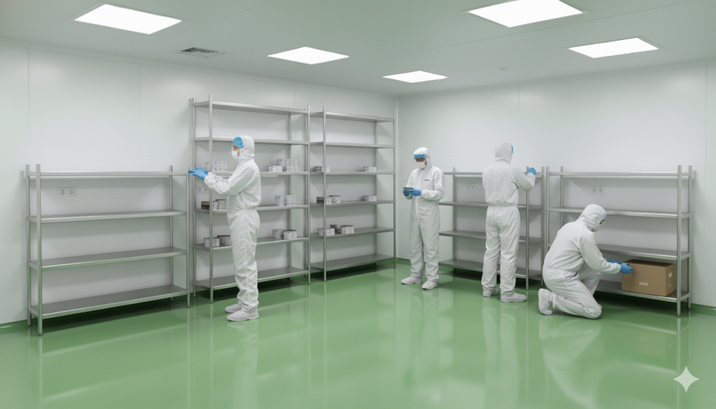 Jual Rack Stainless Steel - Pusat Clean Room