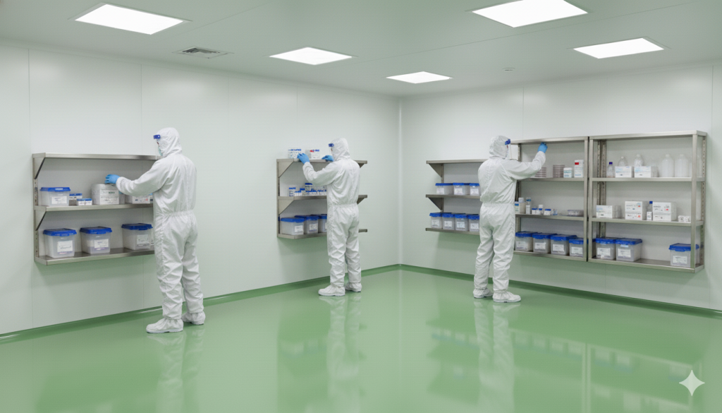 Jual Wall Mounted Rack - pusat clean room